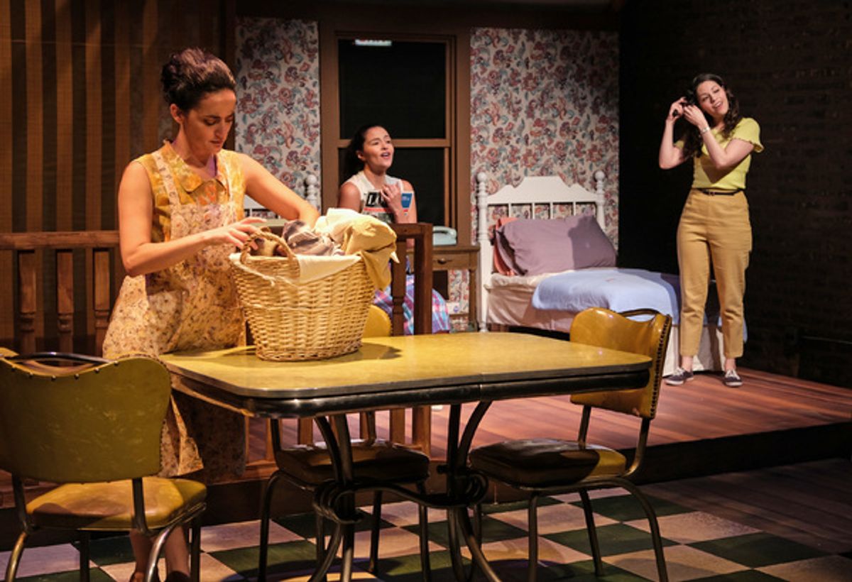 Cruz Gonzalez-Cadel, Janyce Caraballo, and Ayssette Munoz at 