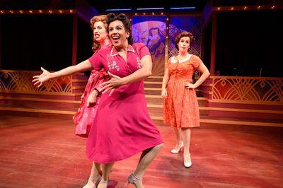 Christine Capsuto-Shulman as Peep-Bo, Lucca Troutman as Yum-Yum, and Amie Shapiro as  Photo