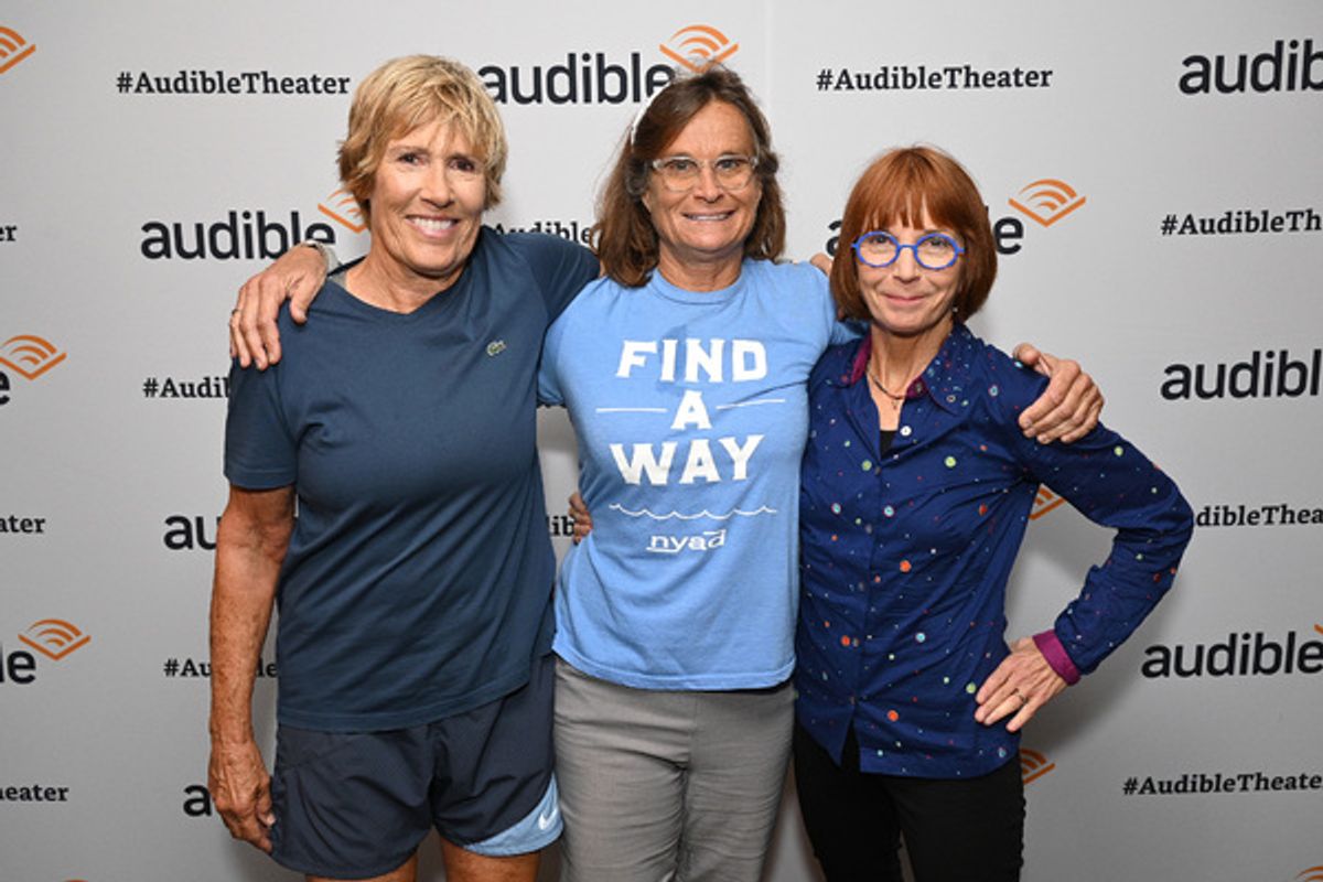 Diana Nyad, Bonnie Stoll and Jane Anderson at 