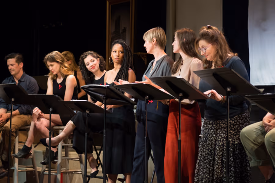 Photo Flash: Monique Coleman, Ana Gasteyer, Kathy Najimy, Cynthia Nixon And More Star In A IS FOR Benefit Reading Image