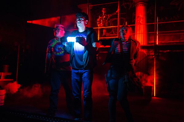 Jorrel Javier, Chris McCarrell, Ryan Knowles, and Kristin Stokes Photo