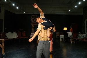 Anastacia Narrajos, Nigel Brown, and Anirudh Nair @ BroadwayWorld Anastacia Narrajos, Nigel Brown, and Anirudh Nair Photo