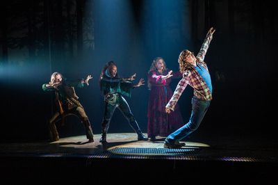 Kaleb Wells, Wonu Ogunfowora, Alysha Umphress and Ryan McCartan Photo