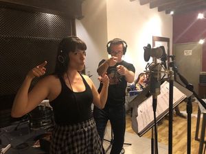 Morgan DeTogne and Barrett Leddy @ BroadwayWorld Morgan DeTogne and Barrett Leddy Photo