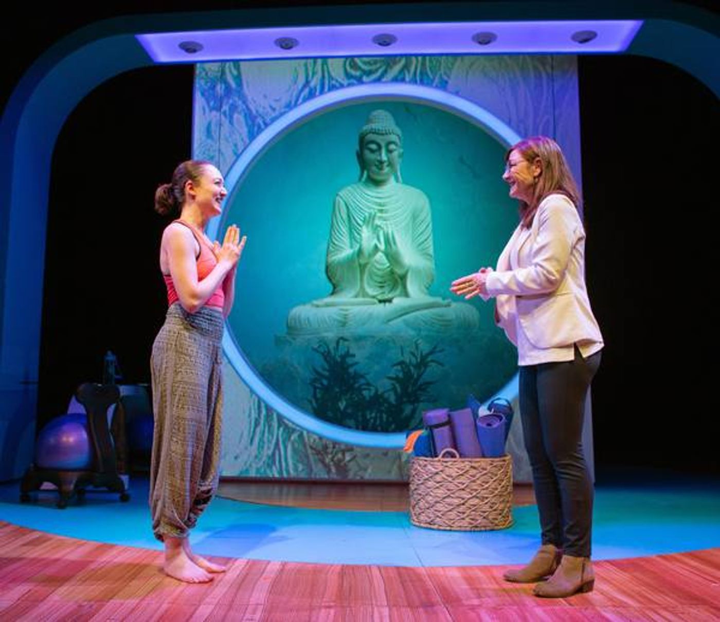 Photo Flash: First Look At YOGA PLAY At Laguna Playhouse  Image