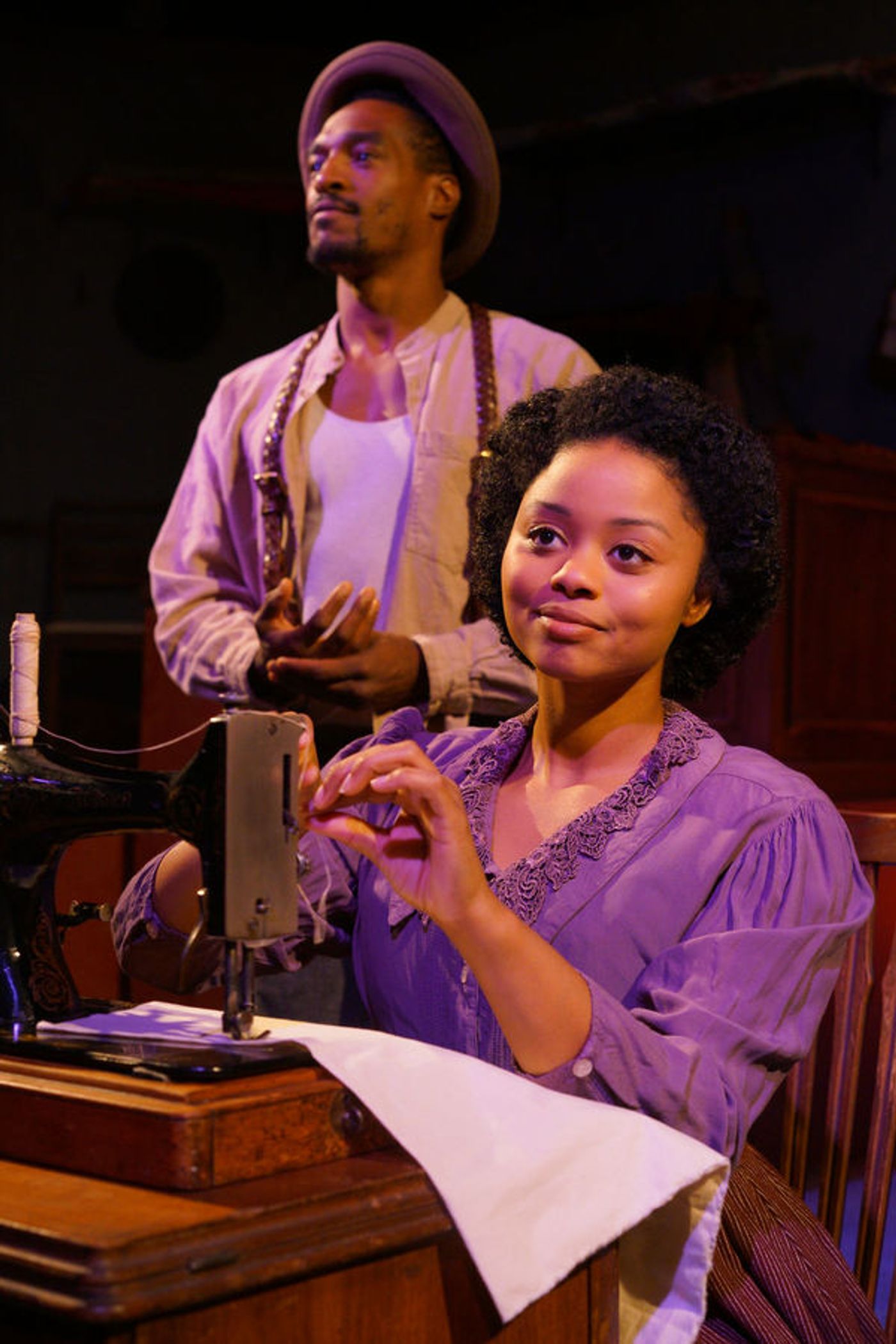 Photo Flash: First Look at INTIMATE APPAREL at New Village Arts Photo Flash: First Look at INTIMATE APPAREL at New Village Arts Image