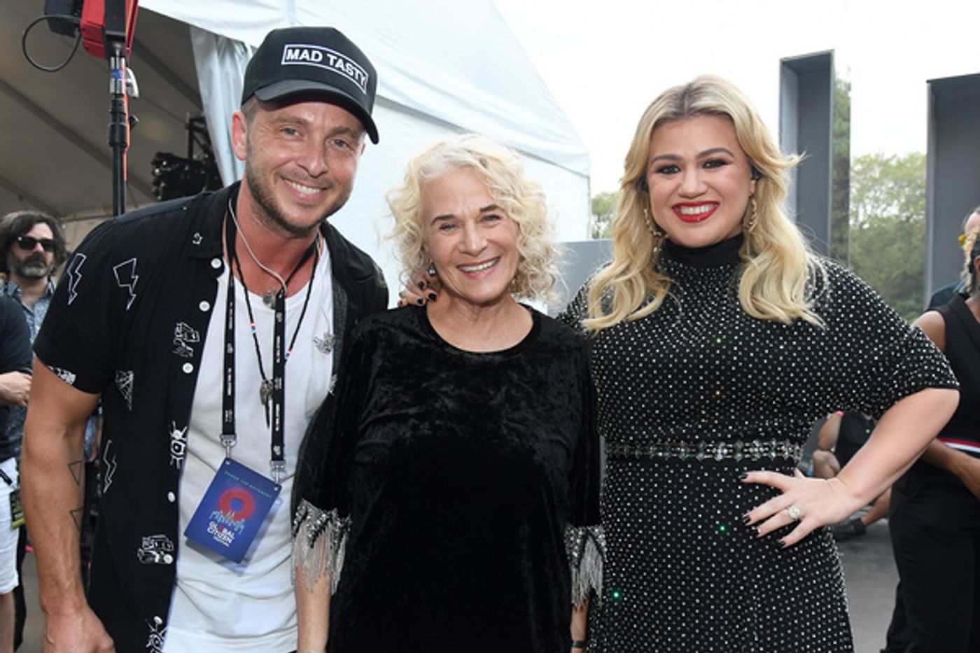 Photo Flash: Queen + Adam Lambert, Carole King, Alicia Keys, Kelly Clarkson, and More at the Global Citizen Festival  Image