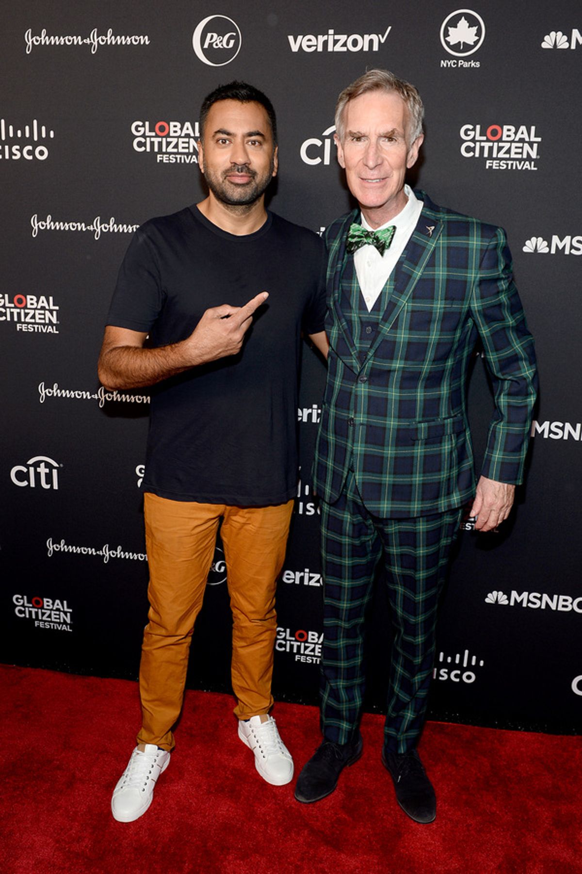 Kal Penn and Bill Nye at 