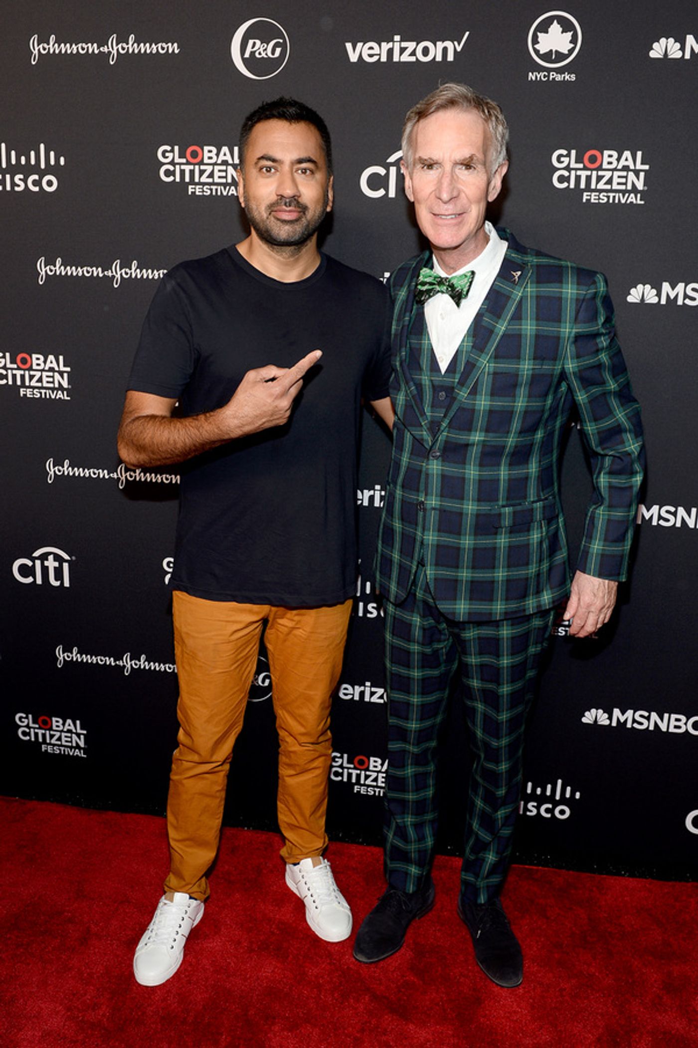 Photo Flash: Queen + Adam Lambert, Carole King, Alicia Keys, Kelly Clarkson, and More at the Global Citizen Festival  Image