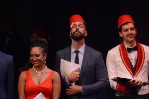 Ashley Blanchet, Wade McCollum and Sam Balzac @ BroadwayWorld Ashley Blanchet, Wade McCollum and Sam Balzac Photo