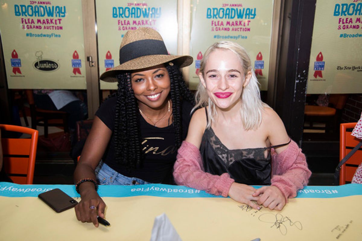 Adrienne Warren, Sophia Ann Caruso at 