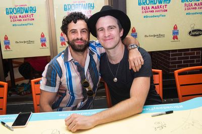 Brandon Uranowitz, Gavin Creel Photo