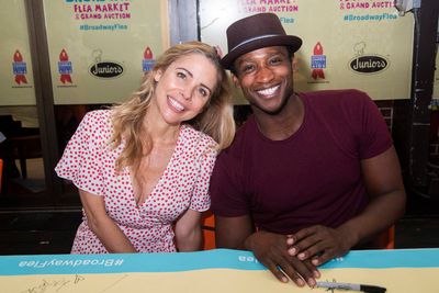 Kerry Butler, Jelani Remy Photo