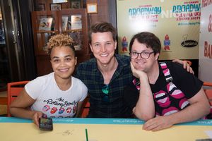 Kim Exum, Dave Thomas Brown, Cody Jamison Strand @ BroadwayWorld Kim Exum, Dave Thomas Brown, Cody Jamison Strand Photo