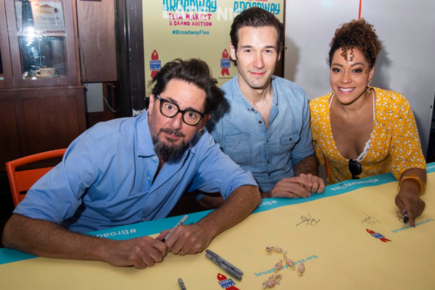 Photo Flash: Go Behind the Scenes of BC/EFA's Broadway Flea Market with the Stars!  Image