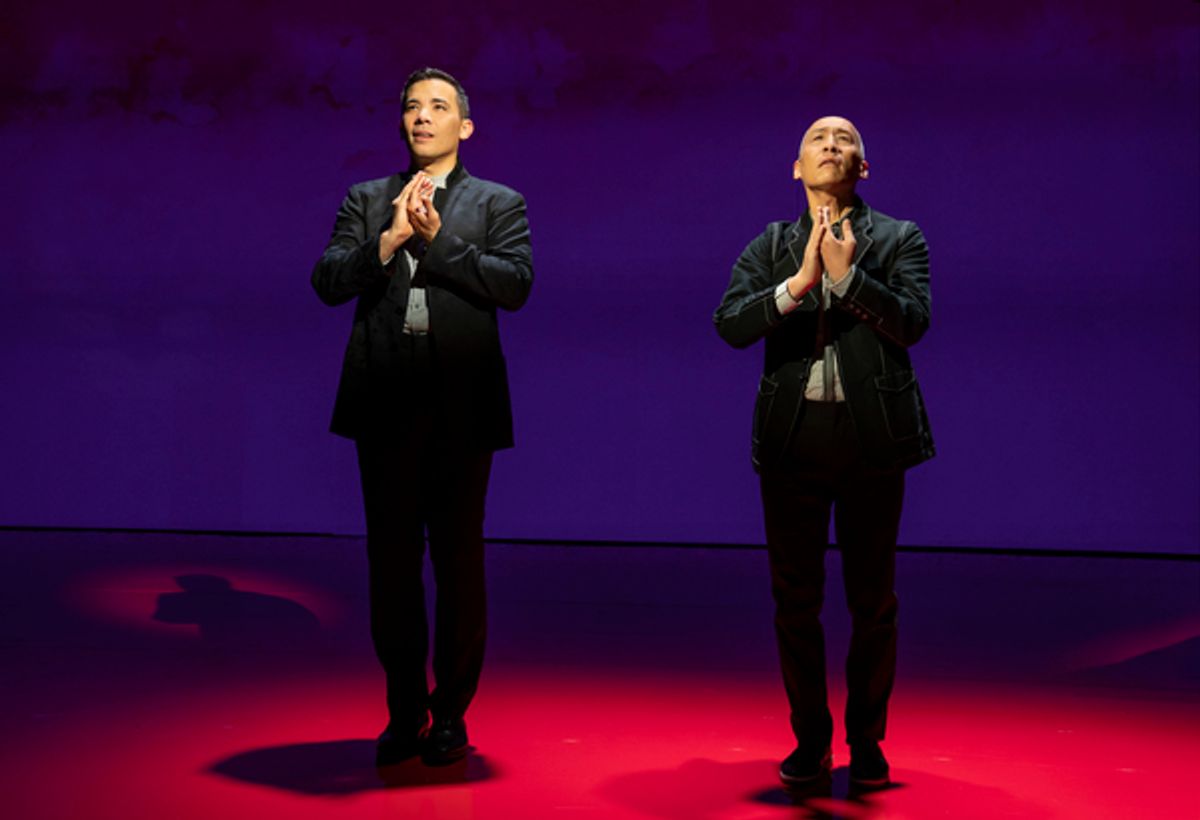 Conrad Ricamora and Francis Jue at 