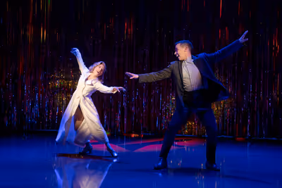 Conrad Ricamora and Alyse Alan Louis Photo