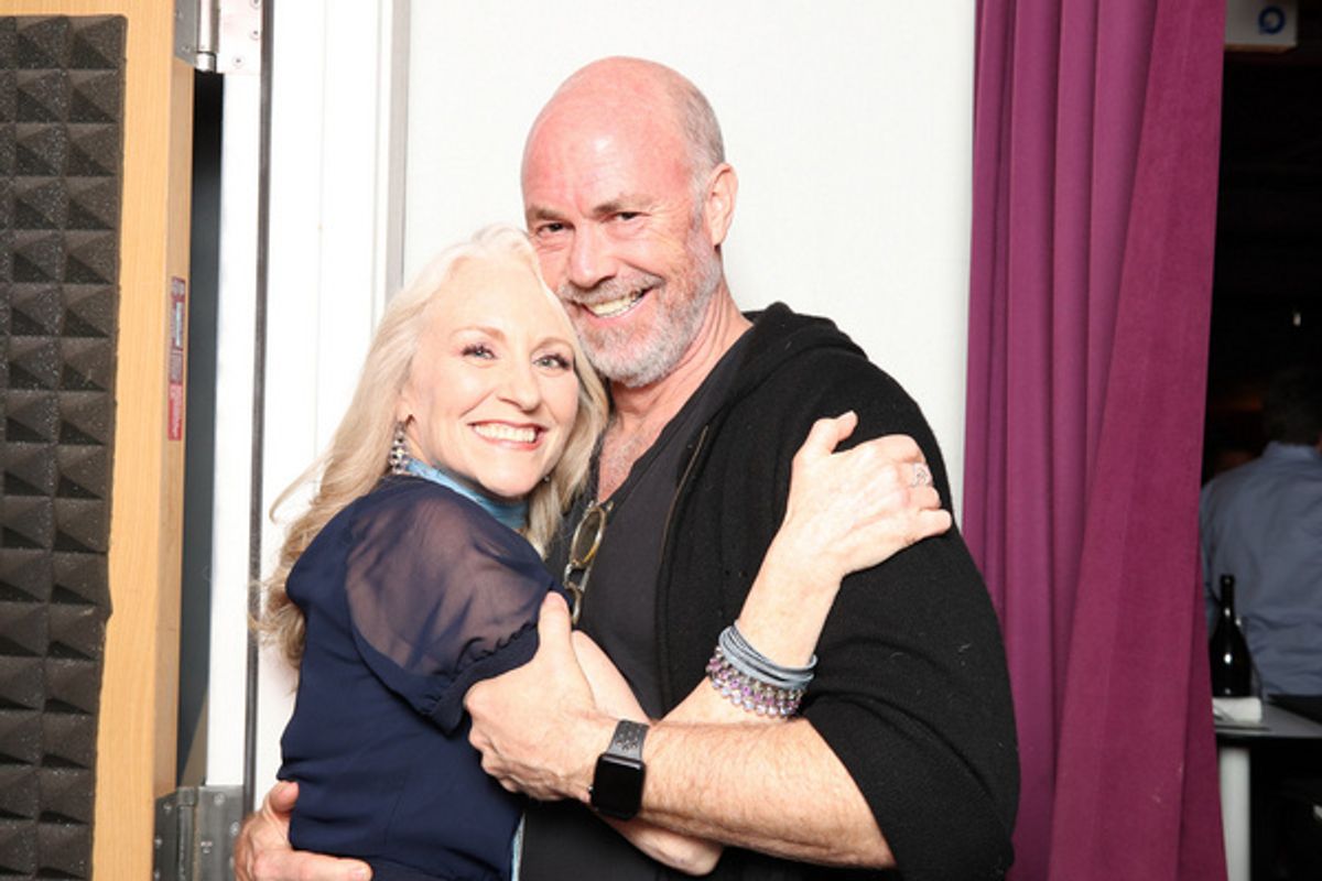 Elizabeth Ward Land and Michael Gaston at 