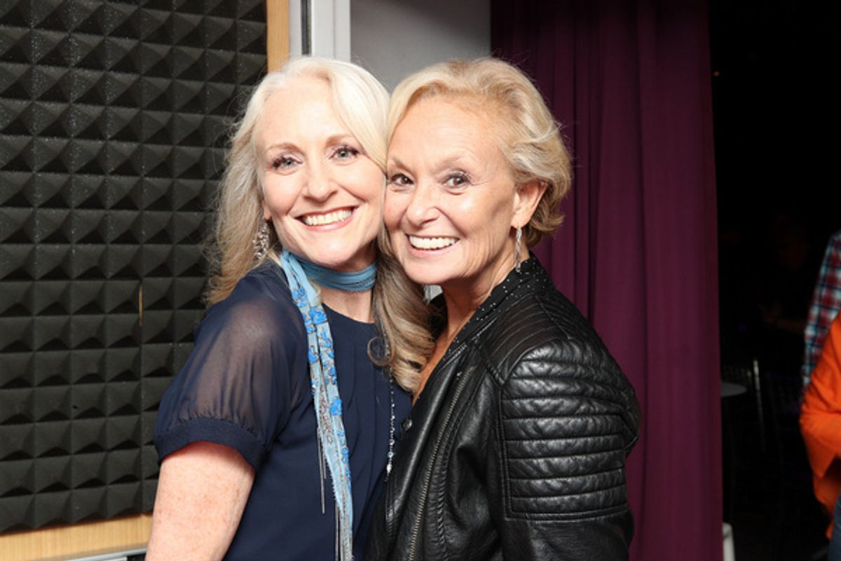 Elizabeth Ward Land and Robin Skye at 