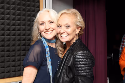 Elizabeth Ward Land and Robin Skye Photo
