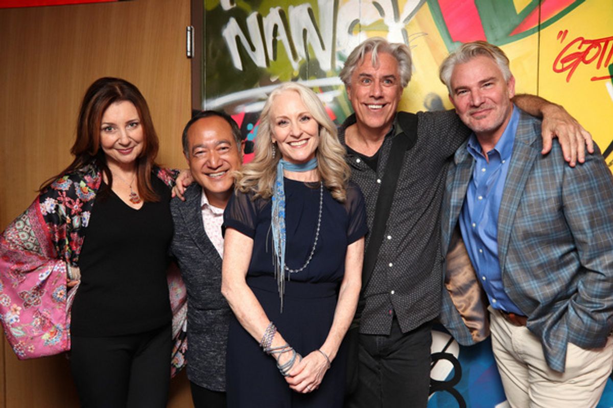 Donna Murphy, Alan Muraoka, Elizabeth Ward Land, Jeff McCarthy and Douglas Sills at 