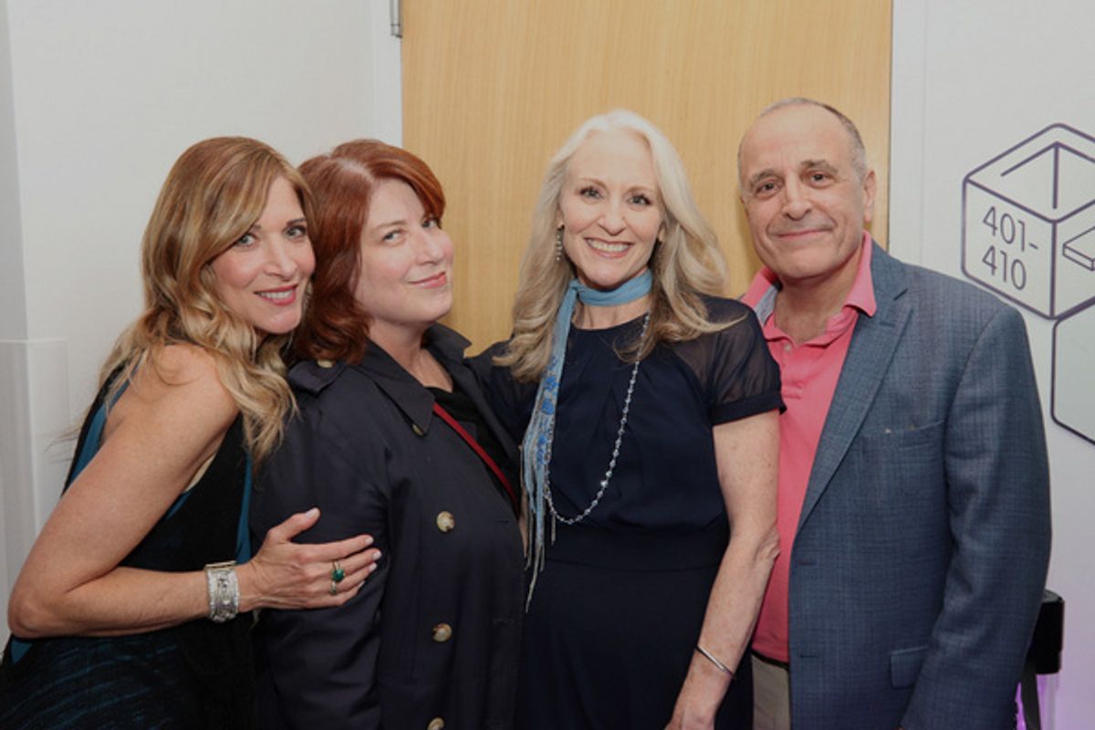 Catherine Porter, Anne L. Nathan, Elizabeth Ward Land, Adam Heller at 