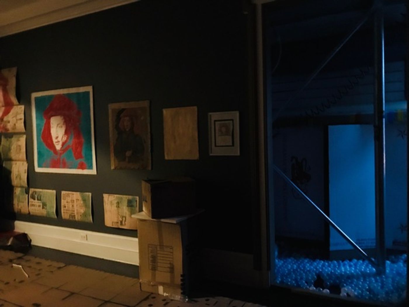 Photo Flash: First Look At Immersive Play FOUND at the cell  Image