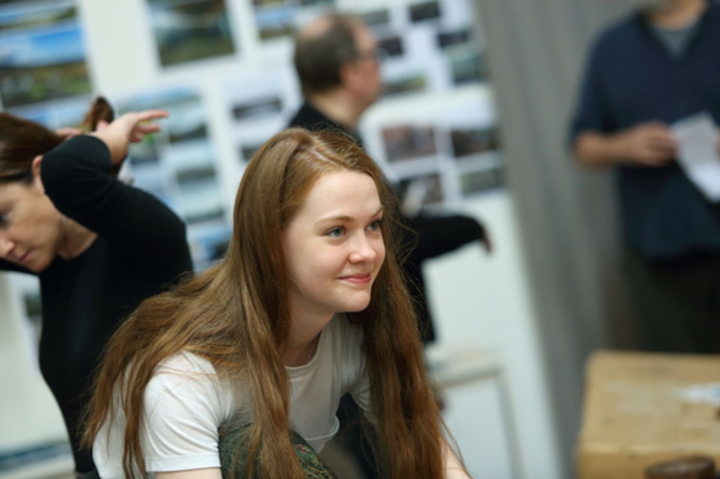 Photo Flash: Inside Rehearsal For TRANSLATIONS at the National Theatre  Image