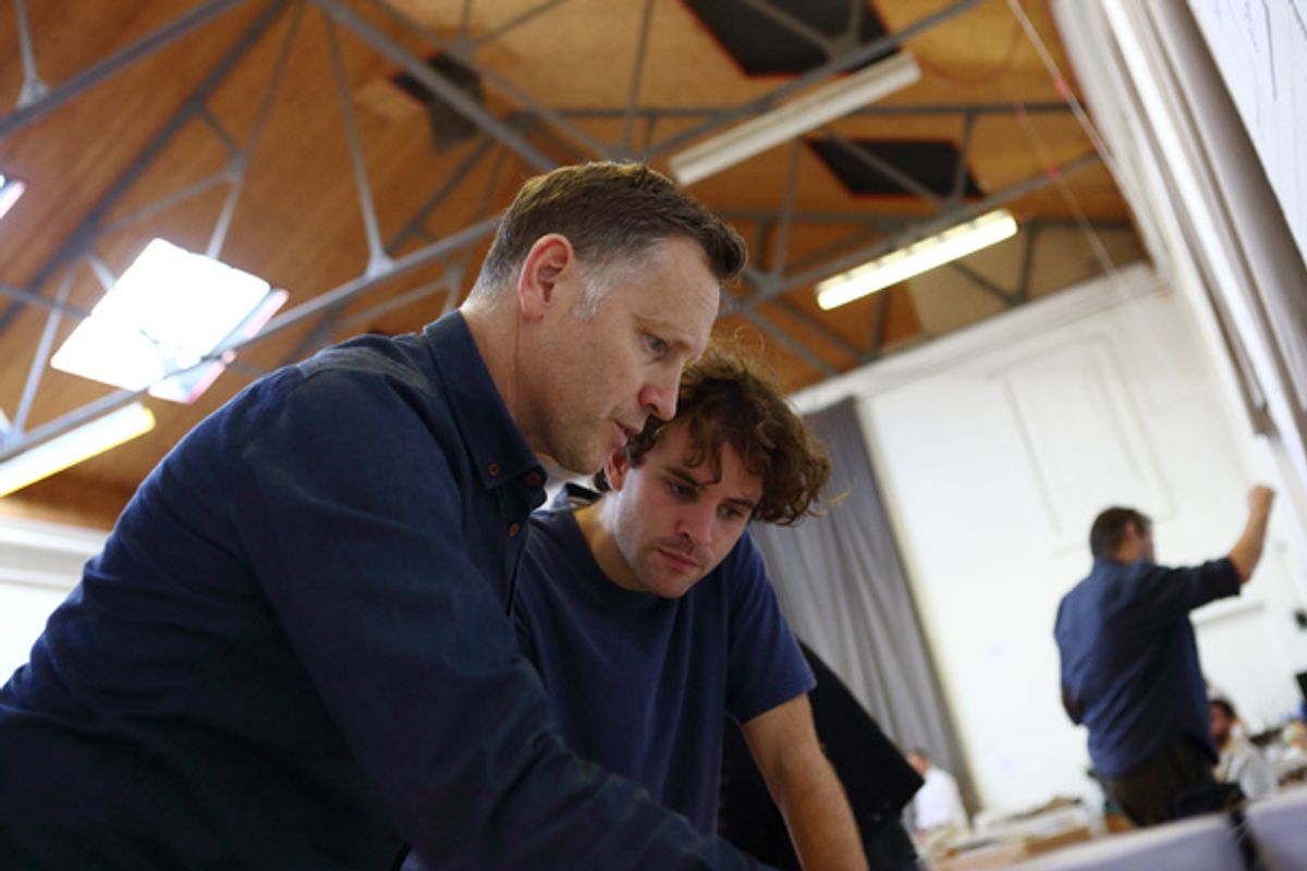 Rufus Wright and Jack Bardoe at 