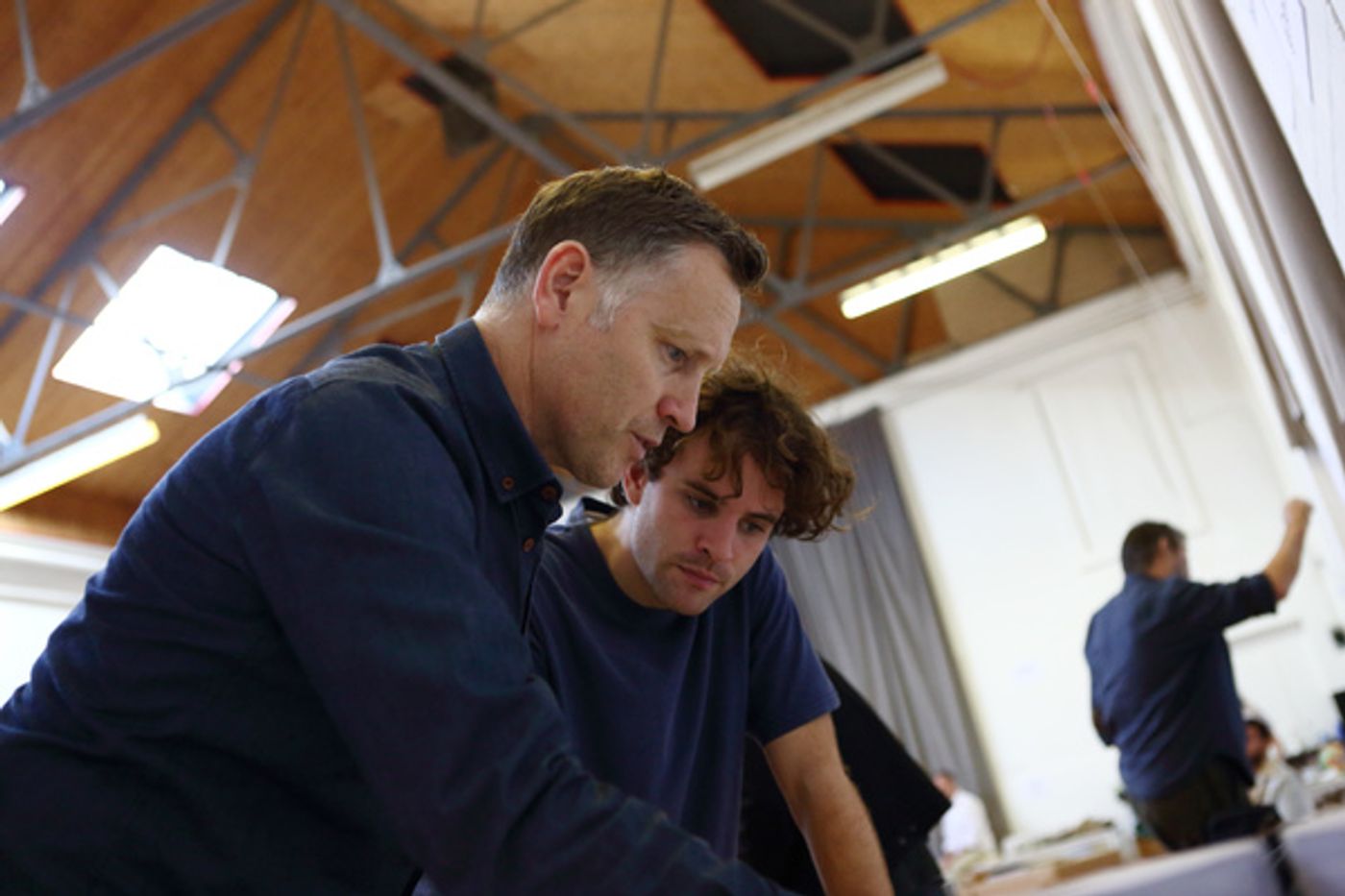 Photo Flash: Inside Rehearsal For TRANSLATIONS at the National Theatre  Image