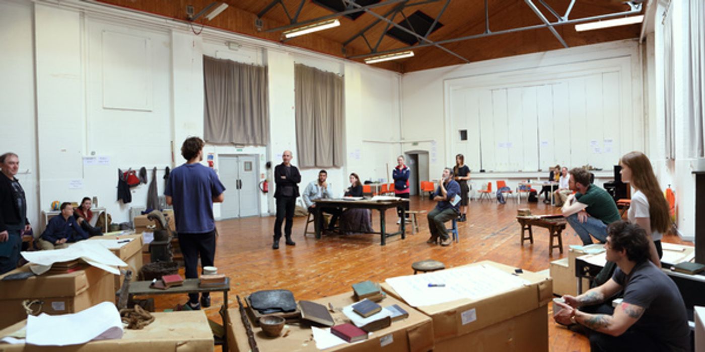 Photo Flash: Inside Rehearsal For TRANSLATIONS at the National Theatre  Image