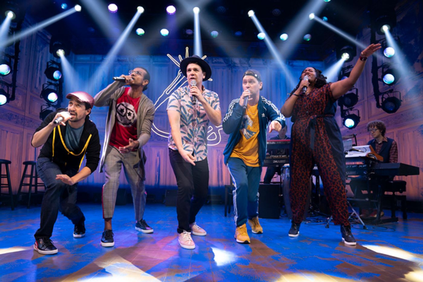 Photo Flash: Lin-Manuel Miranda Makes Guest Appearance in FREESTYLE LOVE SUPREME  Image