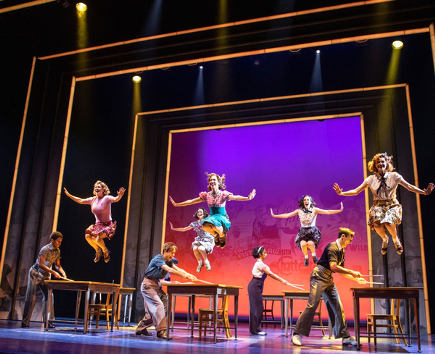 Photo Flash: Head Down the Yellow Brick Road with Paper Mill's CHASING RAINBOWS  Image