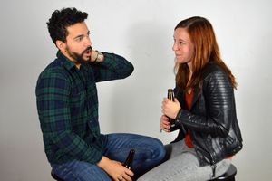 Anthony Irizzary and Samantha Simone @ BroadwayWorld Anthony Irizzary and Samantha Simone Photo