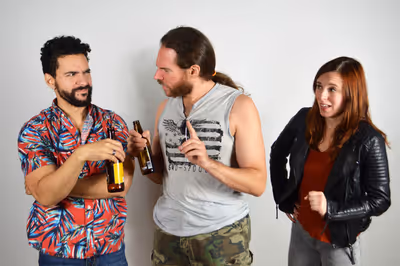 Anthony Irizzary, Dante Jayce and Samantha Simone Photo
