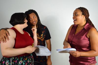 Sarah Kaufman, Amir Royale, Shakeerah-Imani Photo
