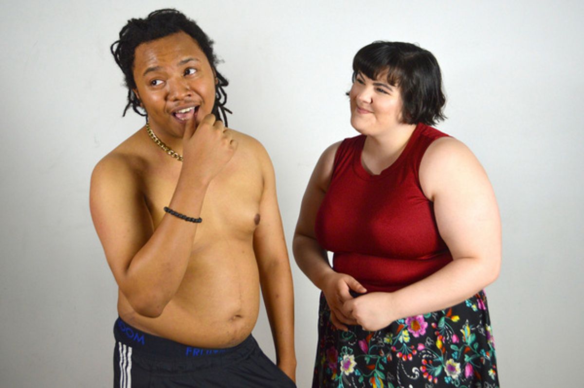 Amir Royale and Sarah Kaufman at 