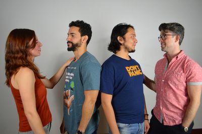 Samantha Simone, Anthony Irizzary, Roberto Alexander, and Adam Patterson     Photo