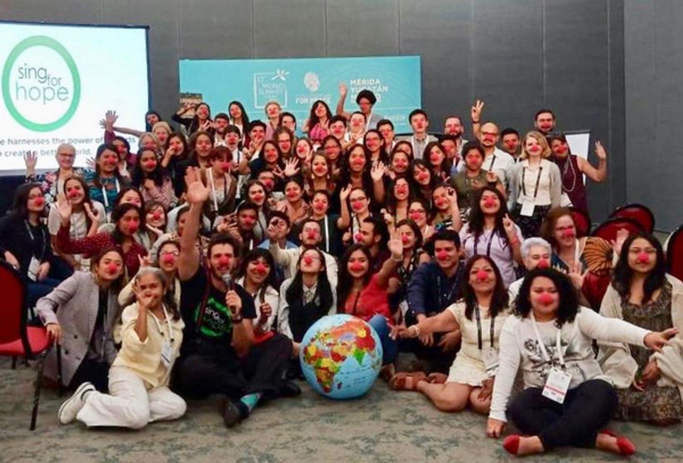 Photo Flash: World Summit Of Nobel Peace Laureates Announces Sing For Hope As Official Cultural Partner Photo Flash: World Summit Of Nobel Peace Laureates Announces Sing For Hope As Official Cultural Partner Image