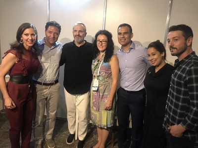 Camille Zamora, Alejandro Legorreta, Miguel Boce, Ekaterina Zagladina, Rafa Marquez,  Photo