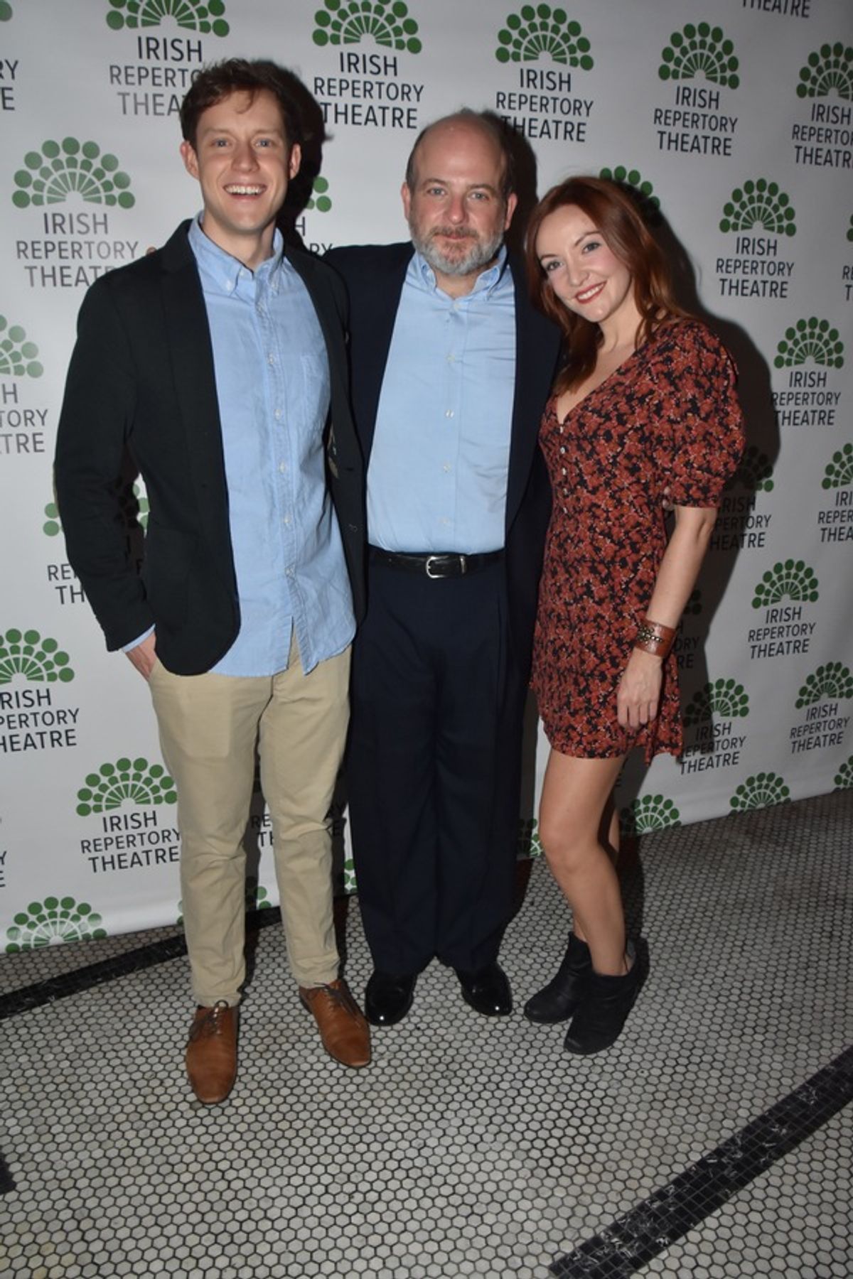 Cillian Hegarty, Jeffrey Bean and Sarah Street at 