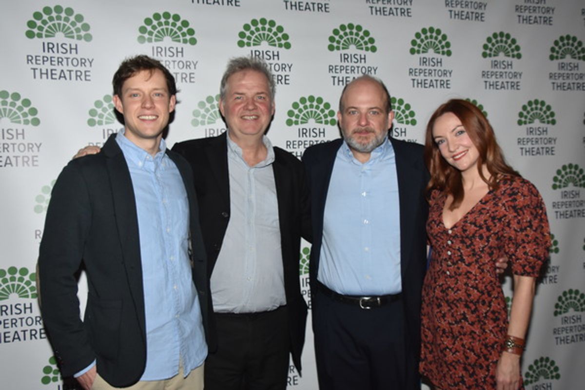 Cillian Hegarty, Ciaran O'Reilly, Jeffrey Bean and Sarah Street at 