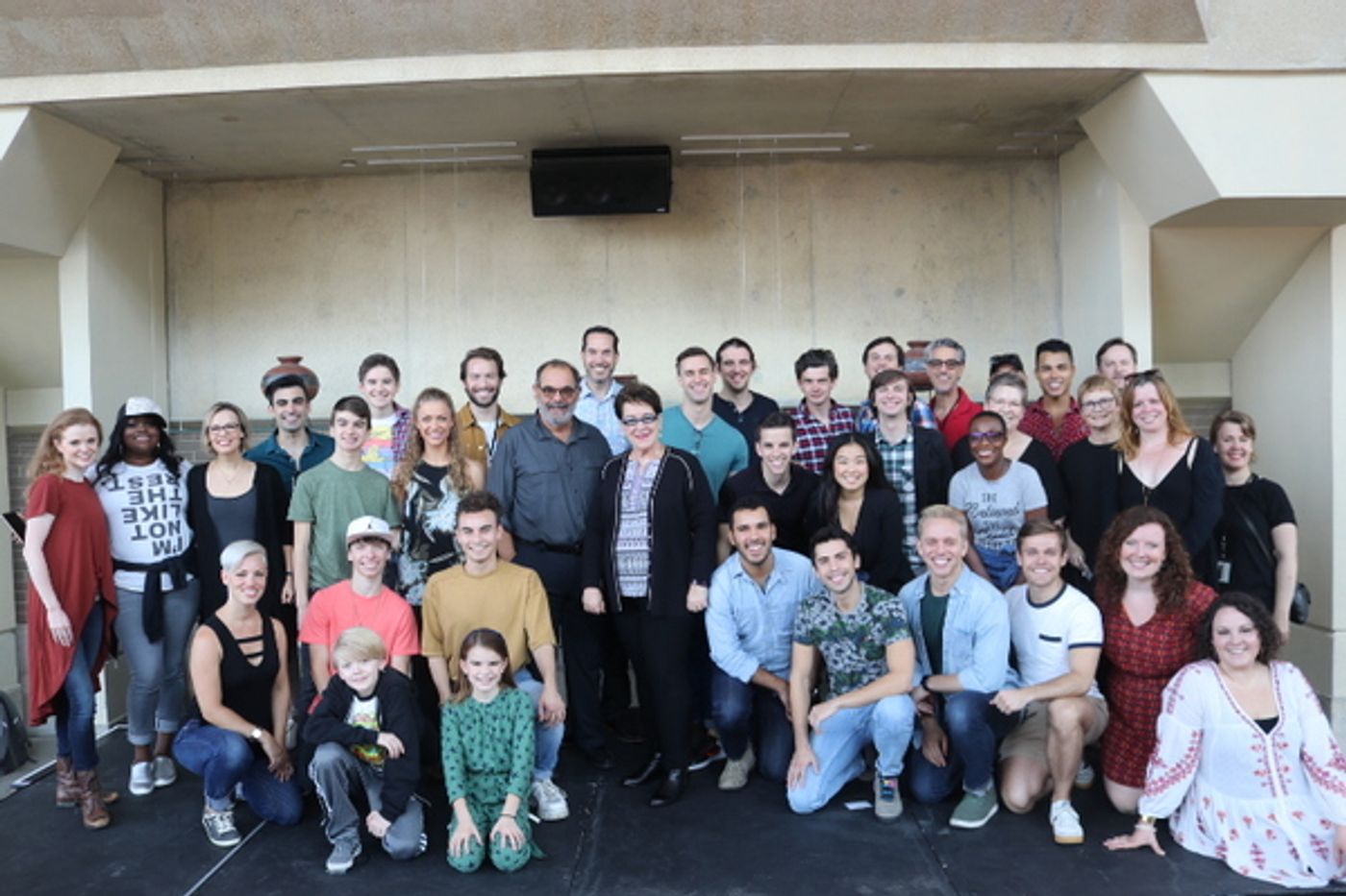 Photo Flash: Inside First Rehearsal For Arena Stage's NEWSIES  Image