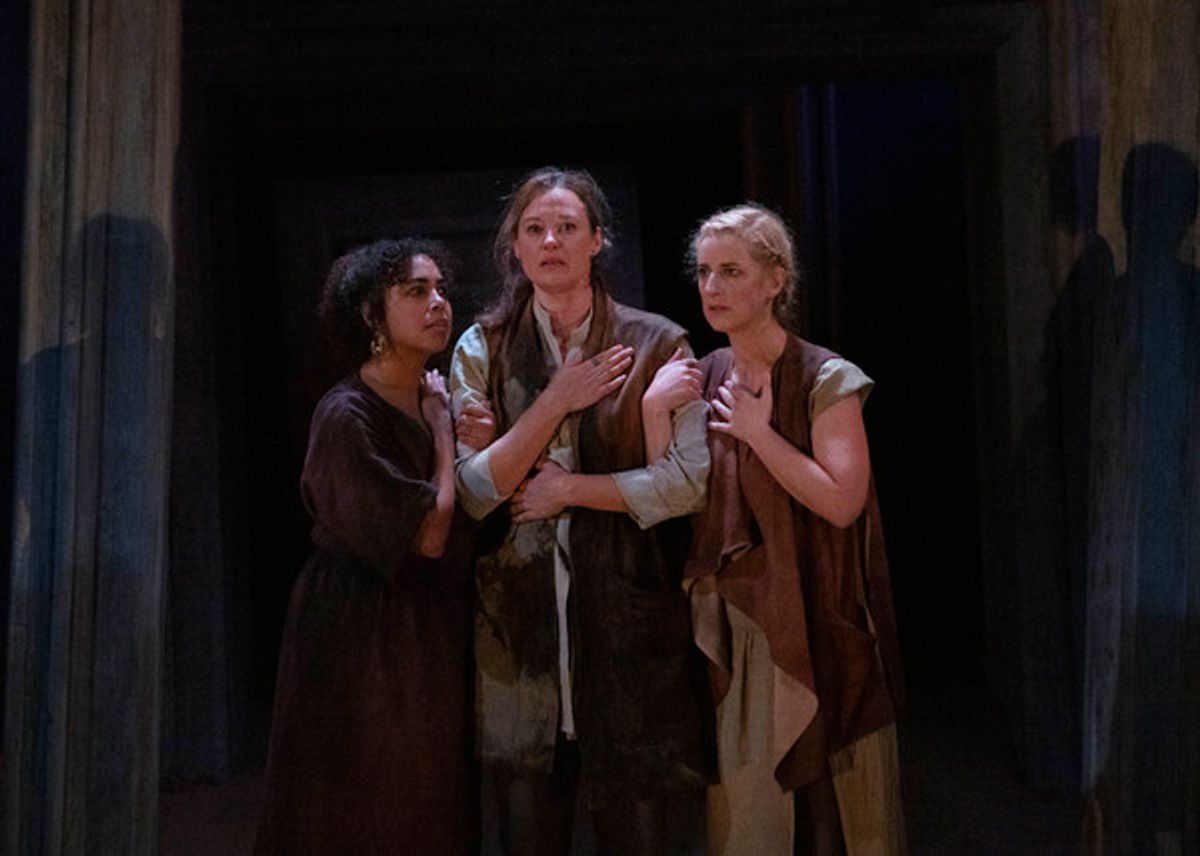 Chantal DeGroat, Dana Green, and Lauren Bloom Hanover at 