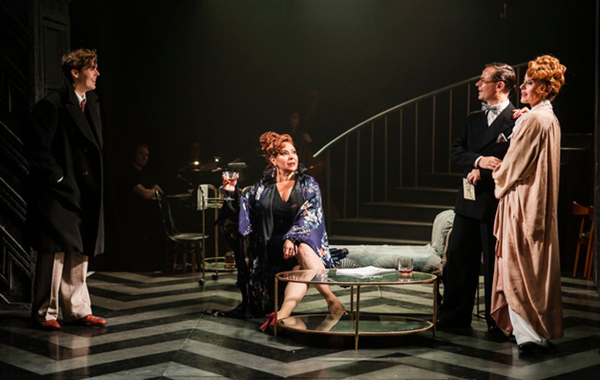 Chase Brown, Harriet Thorpe, Lewis Rae, Tracie Bennett at 