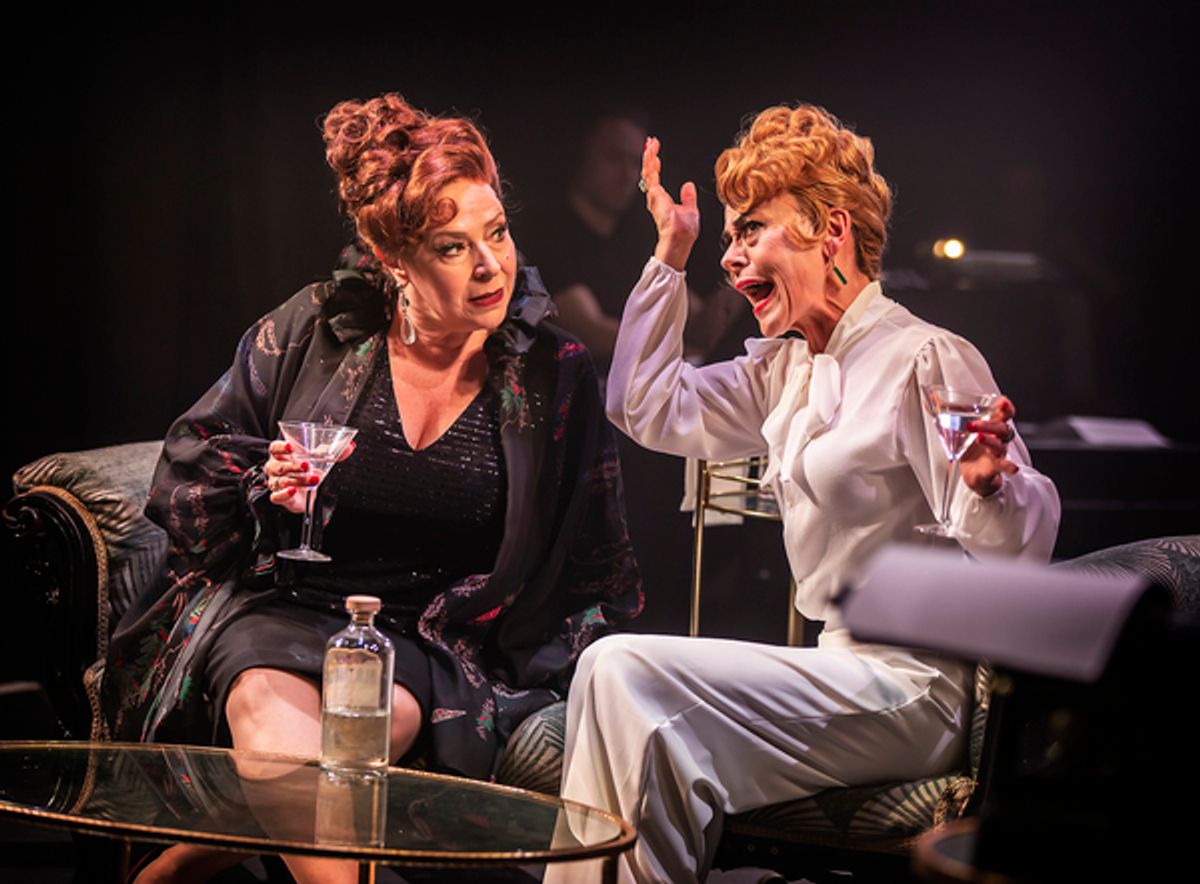 Harriet Thorpe and Tracie Bennett at 