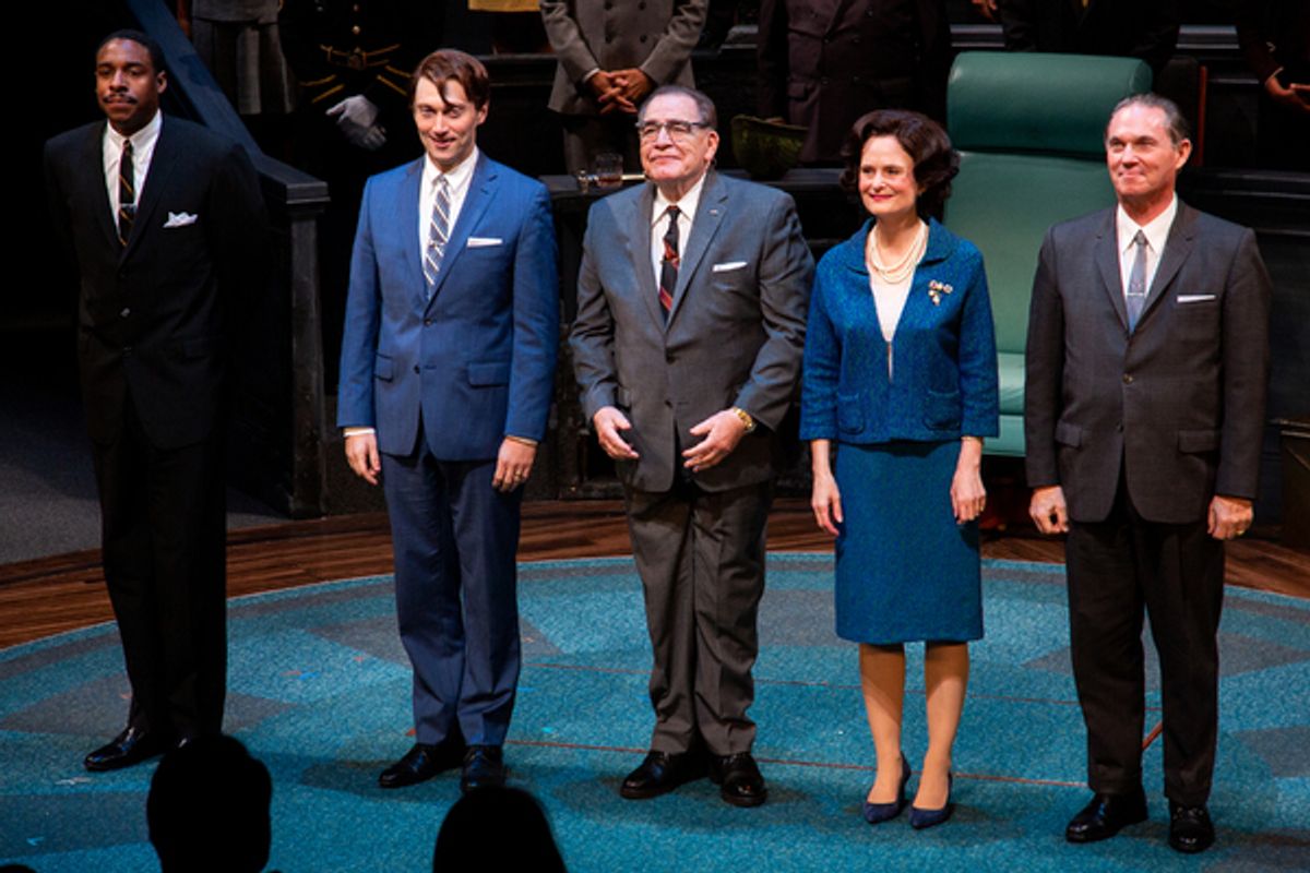 Grantham Coleman, Bryce Pinkham, Brian Cox, Barbara Garrick, Richard Thomas at 