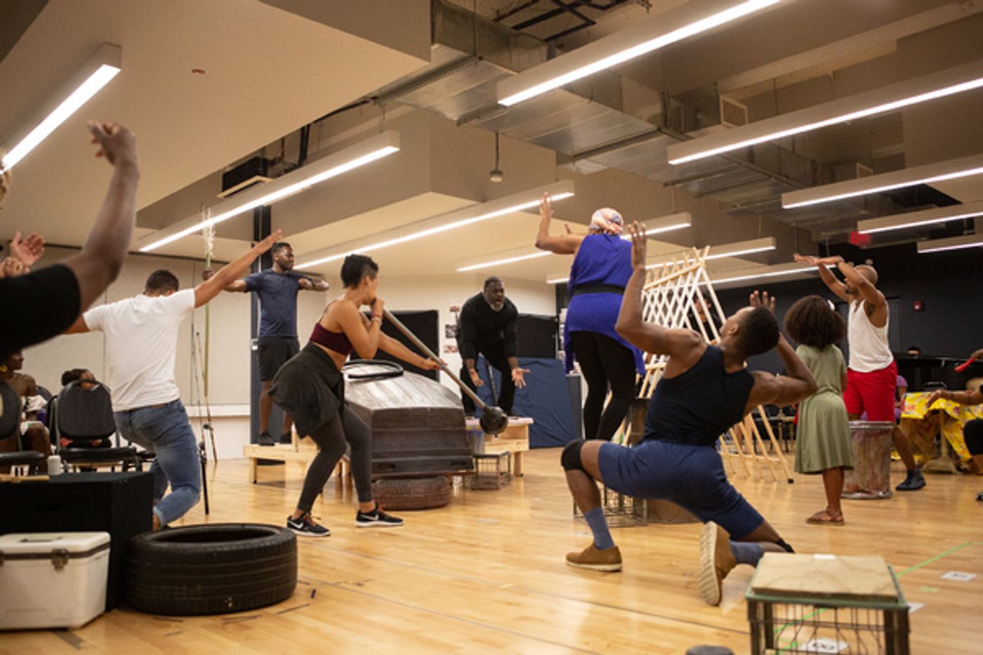 Photo Coverage: Meet The Cast of The National Tour of ONCE ON THIS ISLAND  Image