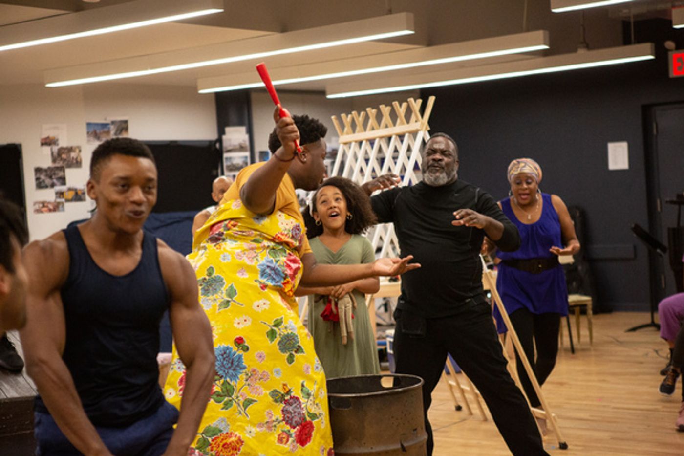 Photo Coverage: Meet The Cast of The National Tour of ONCE ON THIS ISLAND  Image