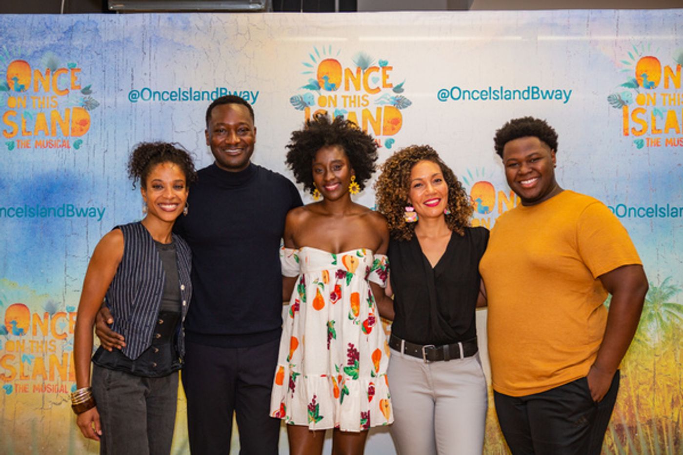 Photo Coverage: Meet The Cast of The National Tour of ONCE ON THIS ISLAND  Image